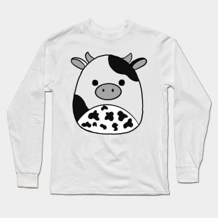 Ulga moo squish stuffed animal cute Long Sleeve T-Shirt